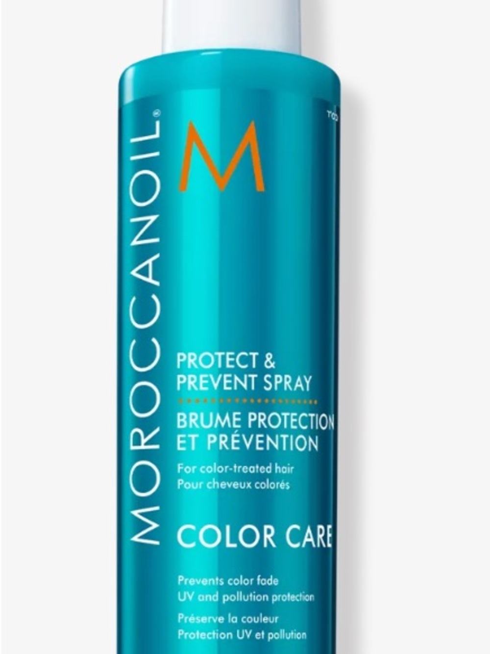 Moroccanoil Protect & Prevent Spray - turquoise and orange
